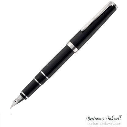 Pilot Metal Falcon Black Fountain Pen