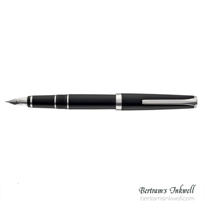 Pilot Metal Falcon Black Fountain Pen