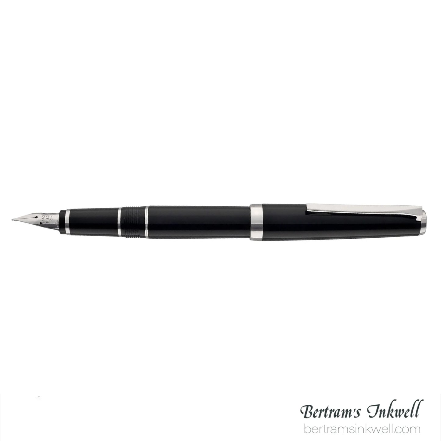 Pilot Metal Falcon Black Fountain Pen