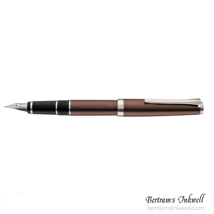 Pilot Metal Falcon Brown Fountain Pen