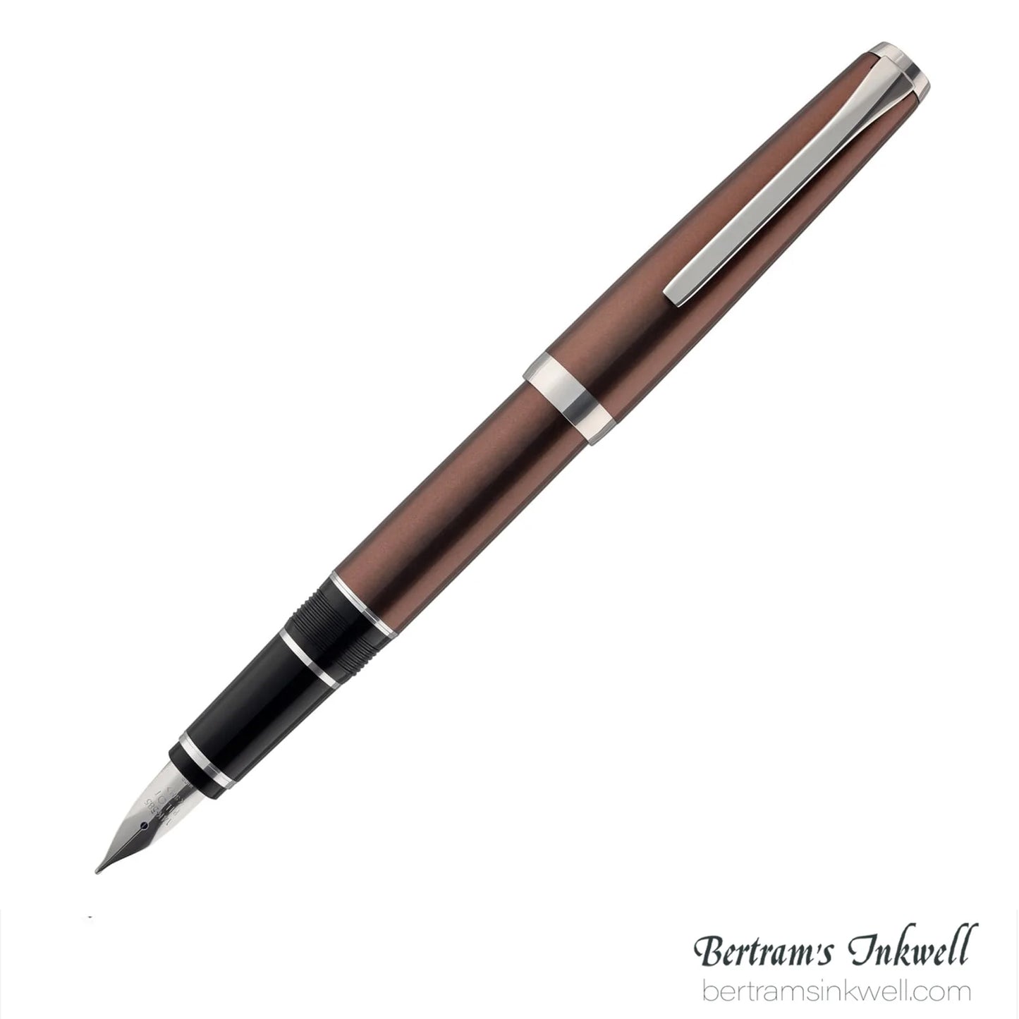 Pilot Metal Falcon Brown Fountain Pen