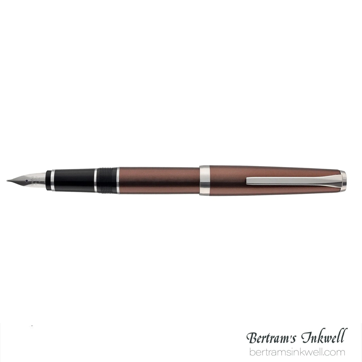 Pilot Metal Falcon Brown Fountain Pen