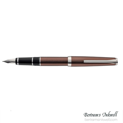 Pilot Metal Falcon Brown Fountain Pen