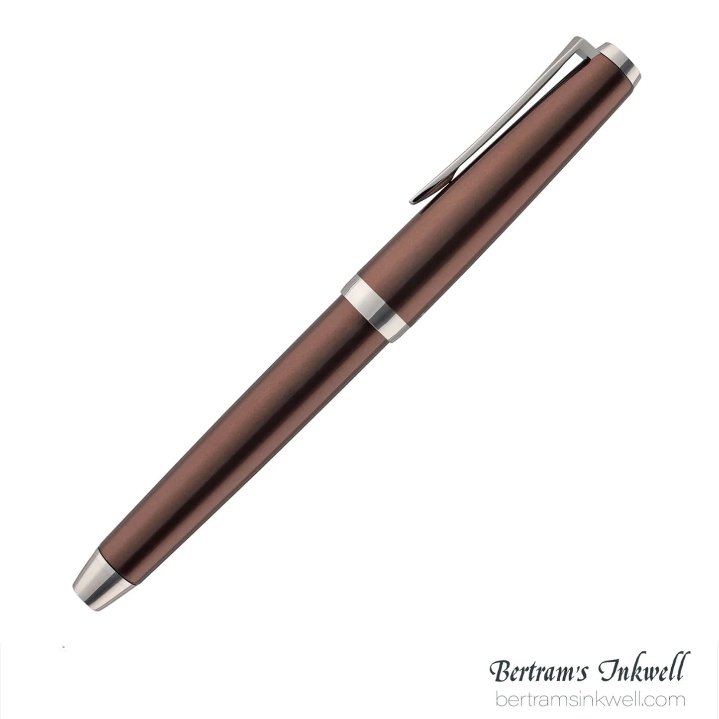 Pilot Metal Falcon Brown Fountain Pen