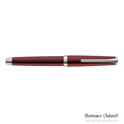 Pilot Metal Falcon Burgundy Fountain Pen