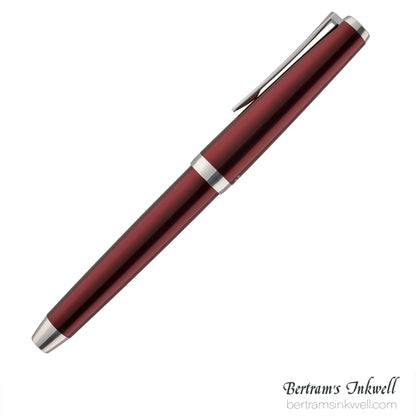 Pilot Metal Falcon Burgundy Fountain Pen