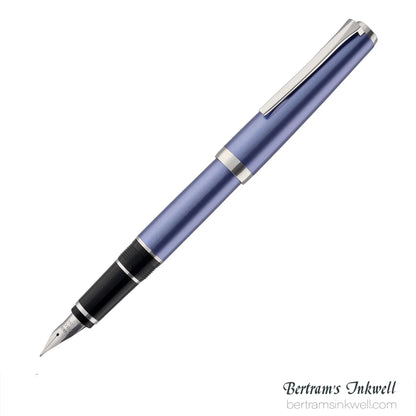 Pilot Metal Falcon Sapphire Fountain Pen