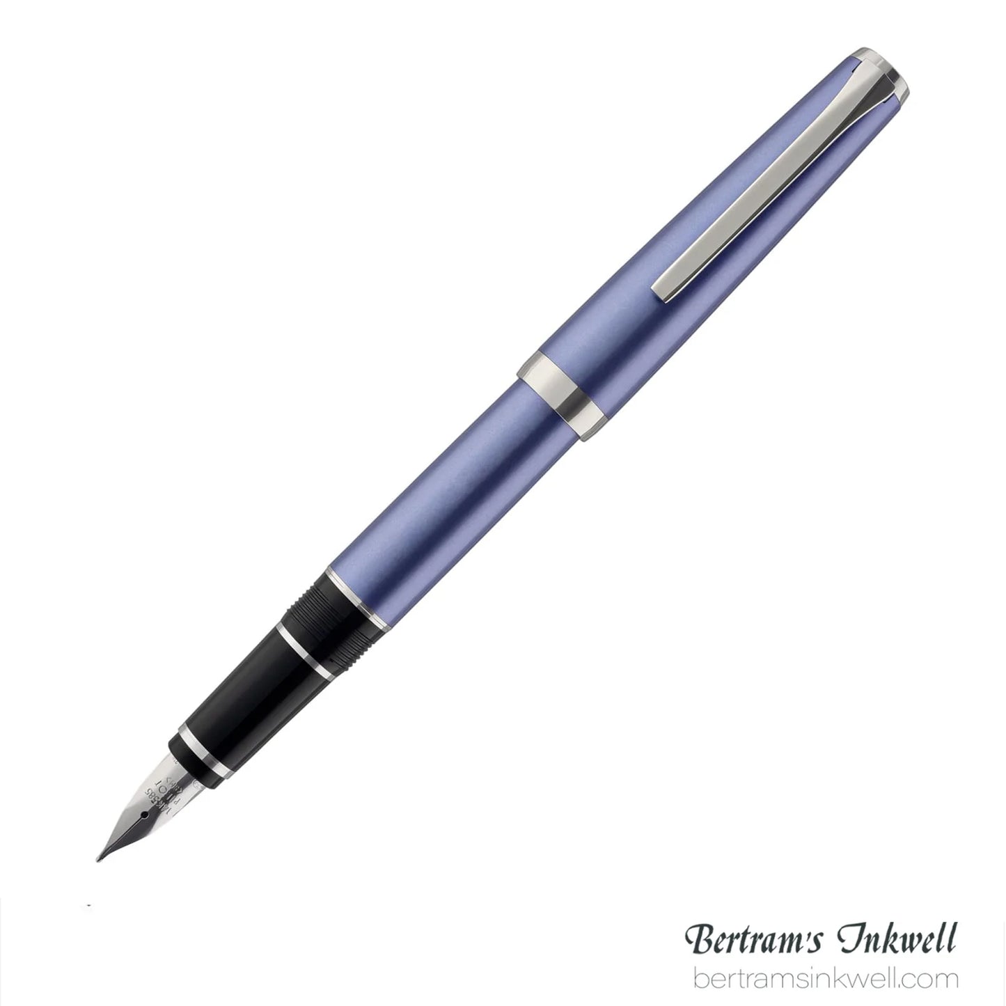 Pilot Metal Falcon Sapphire Fountain Pen