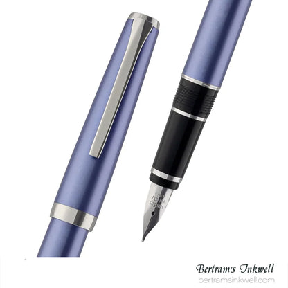 Pilot Metal Falcon Sapphire Fountain Pen