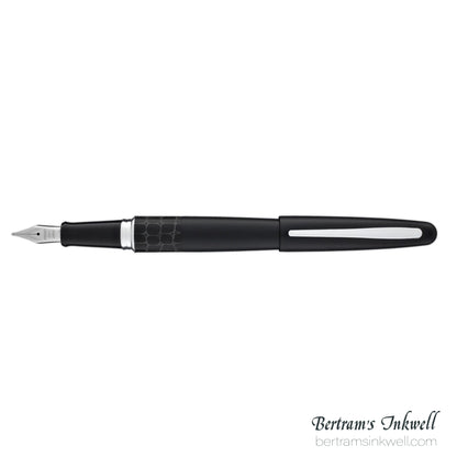 Pilot Metropolitan Animal with Crocodile Matte Black Pattern Fountain Pen