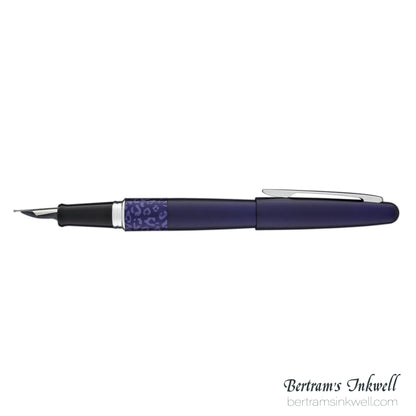 Pilot Metropolitan Animal with Leopard Matte Violet Pattern Fountain Pen