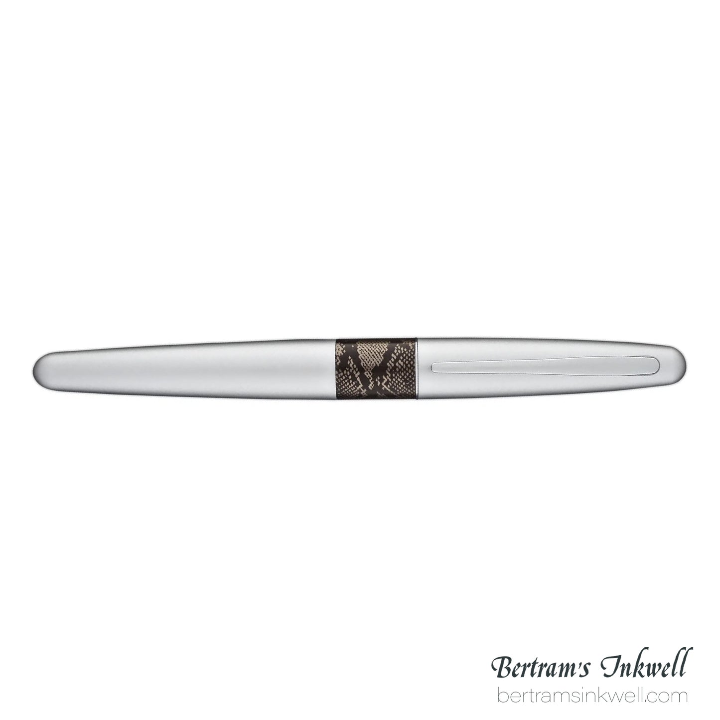 Pilot Metropolitan Animal with Python Matte Silver Pattern Fountain Pen