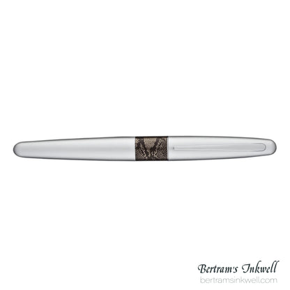 Pilot Metropolitan Animal with Python Matte Silver Pattern Fountain Pen