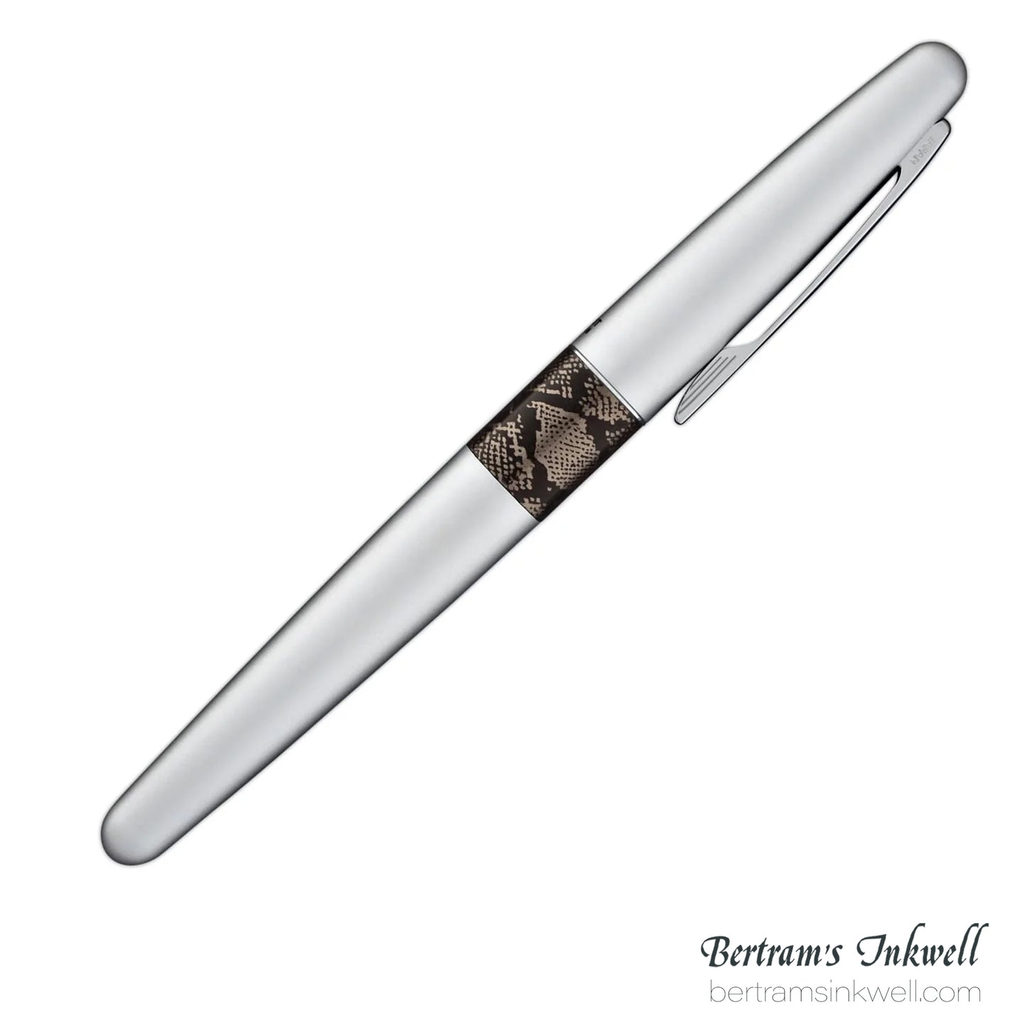 Pilot Metropolitan Animal with Python Matte Silver Pattern Fountain Pen