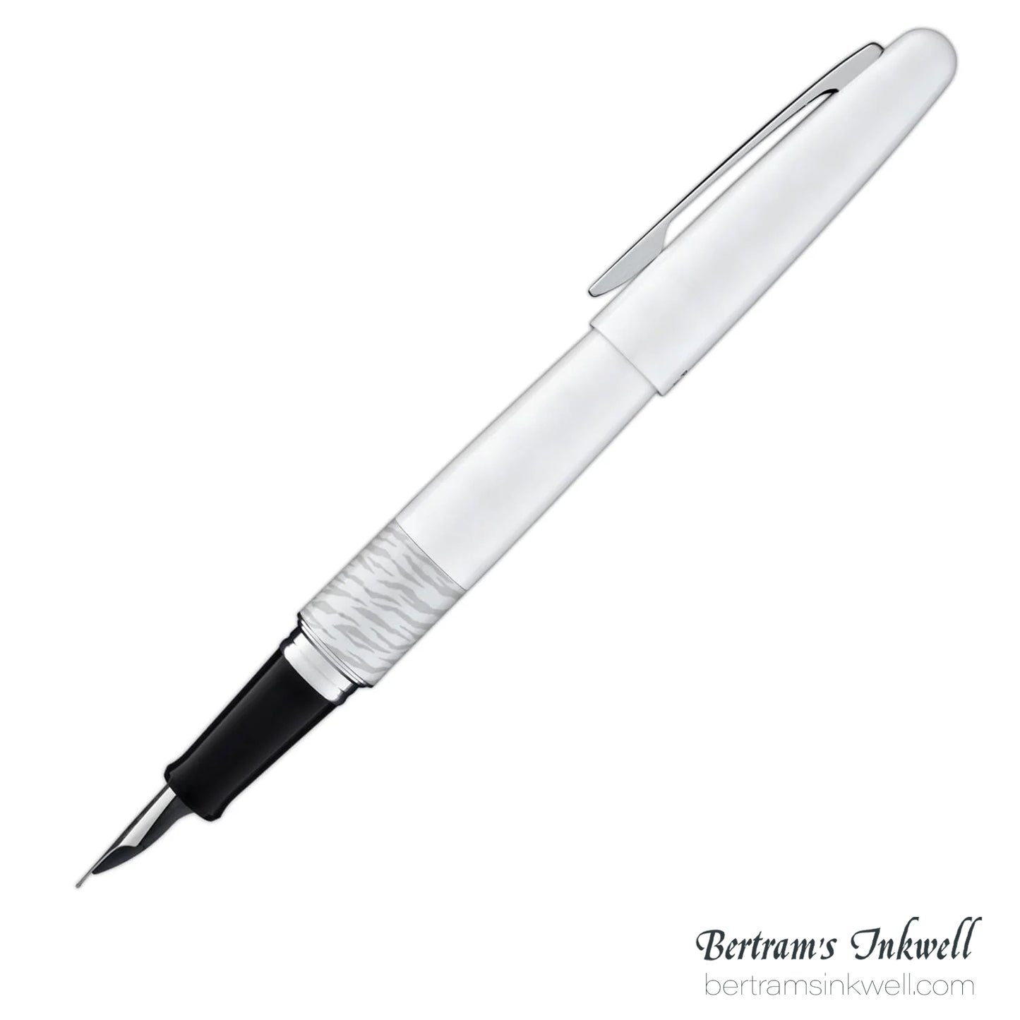 Pilot Metropolitan Animal with Tiger Matte White Pattern Fountain Pen