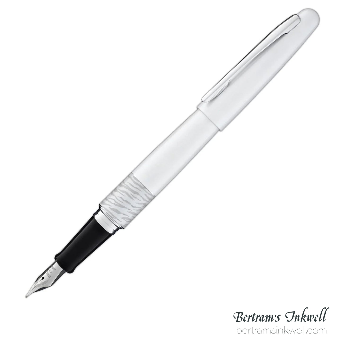 Pilot Metropolitan Animal with Tiger Matte White Pattern Fountain Pen