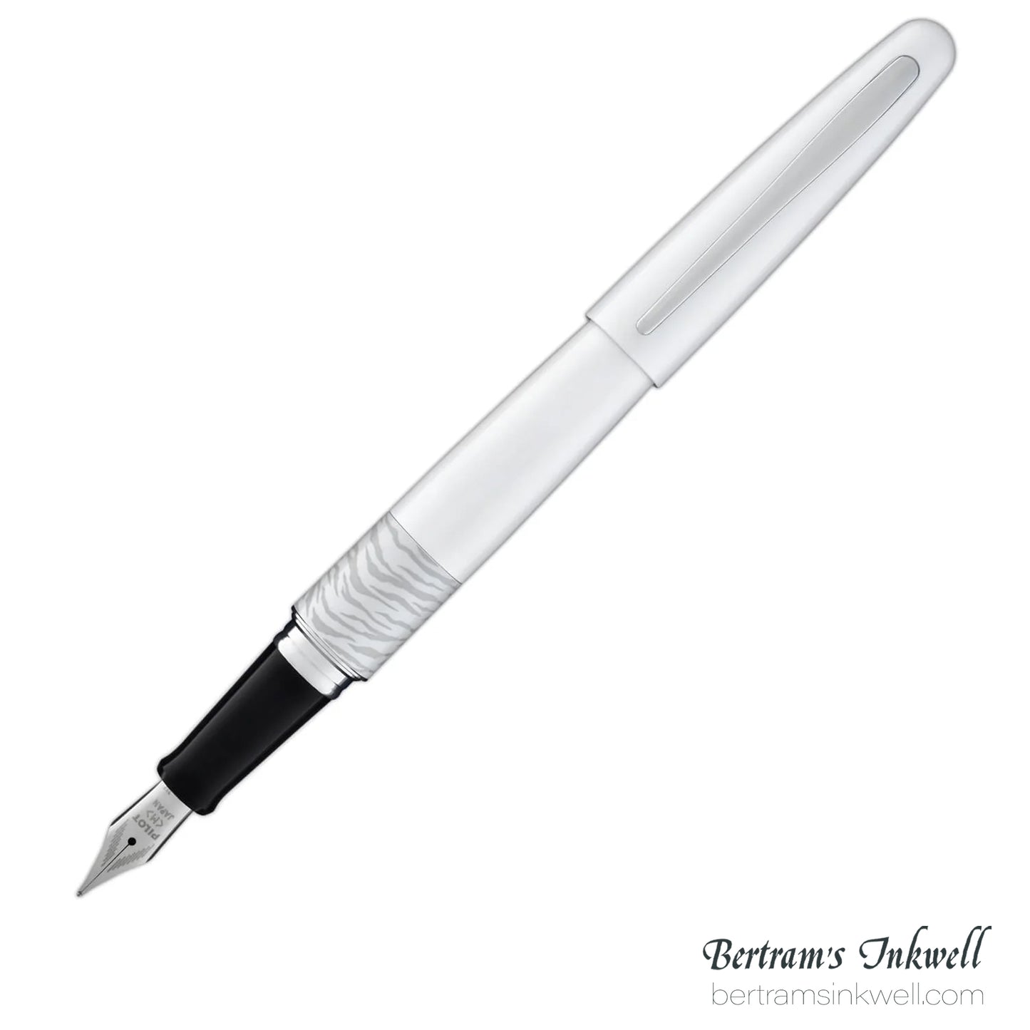 Pilot Metropolitan Animal with Tiger Matte White Pattern Fountain Pen