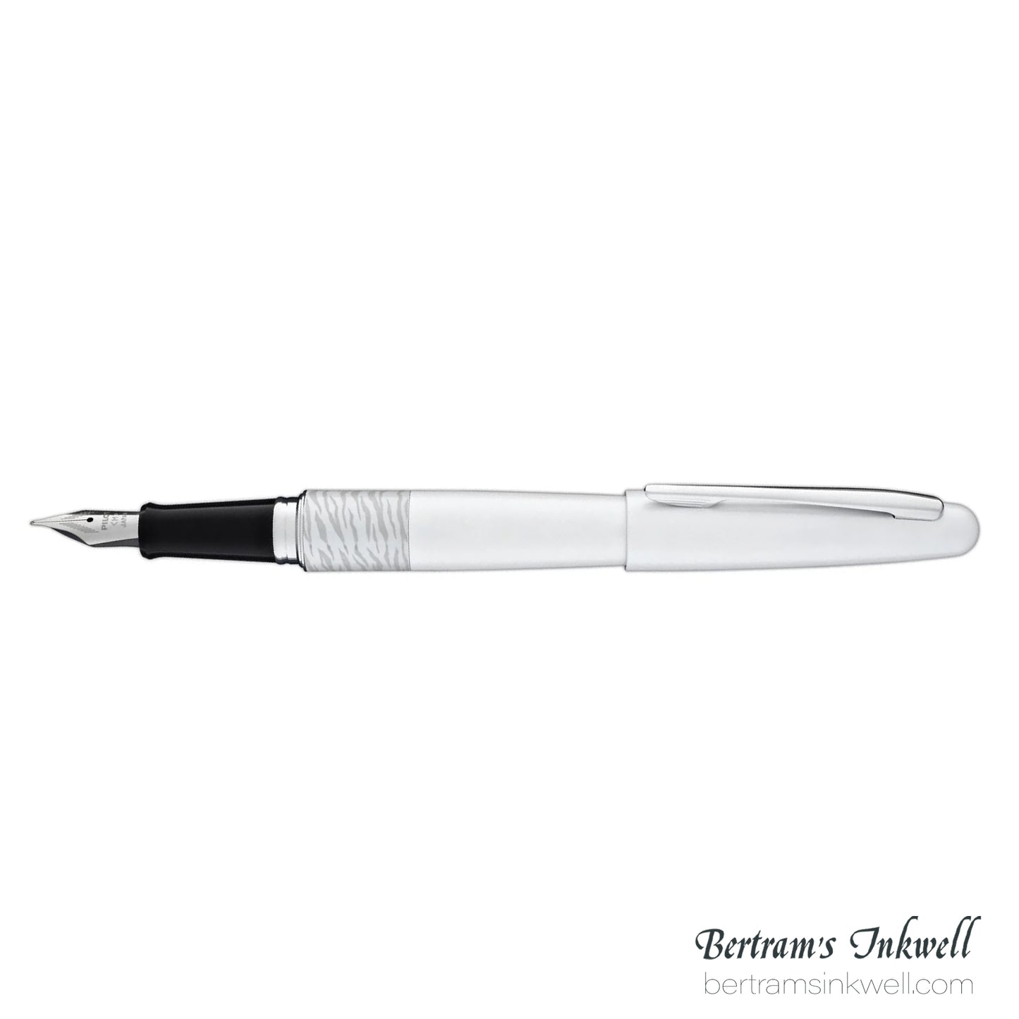 Pilot Metropolitan Animal with Tiger Matte White Pattern Fountain Pen