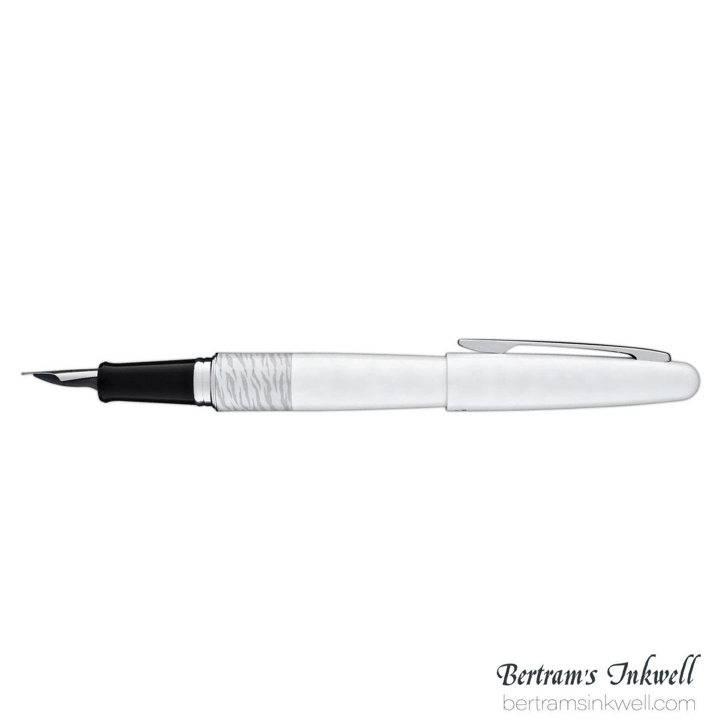 Pilot Metropolitan Animal with Tiger Matte White Pattern Fountain Pen