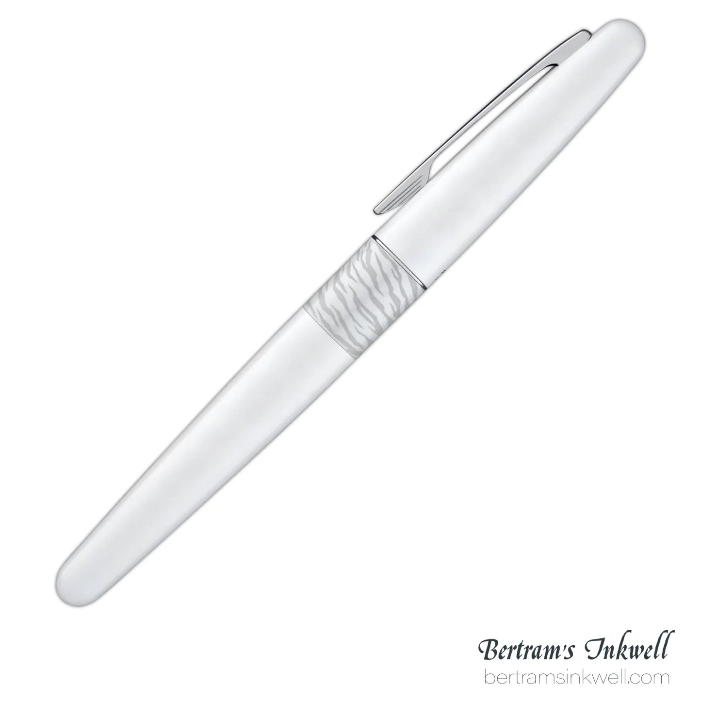 Pilot Metropolitan Animal with Tiger Matte White Pattern Fountain Pen