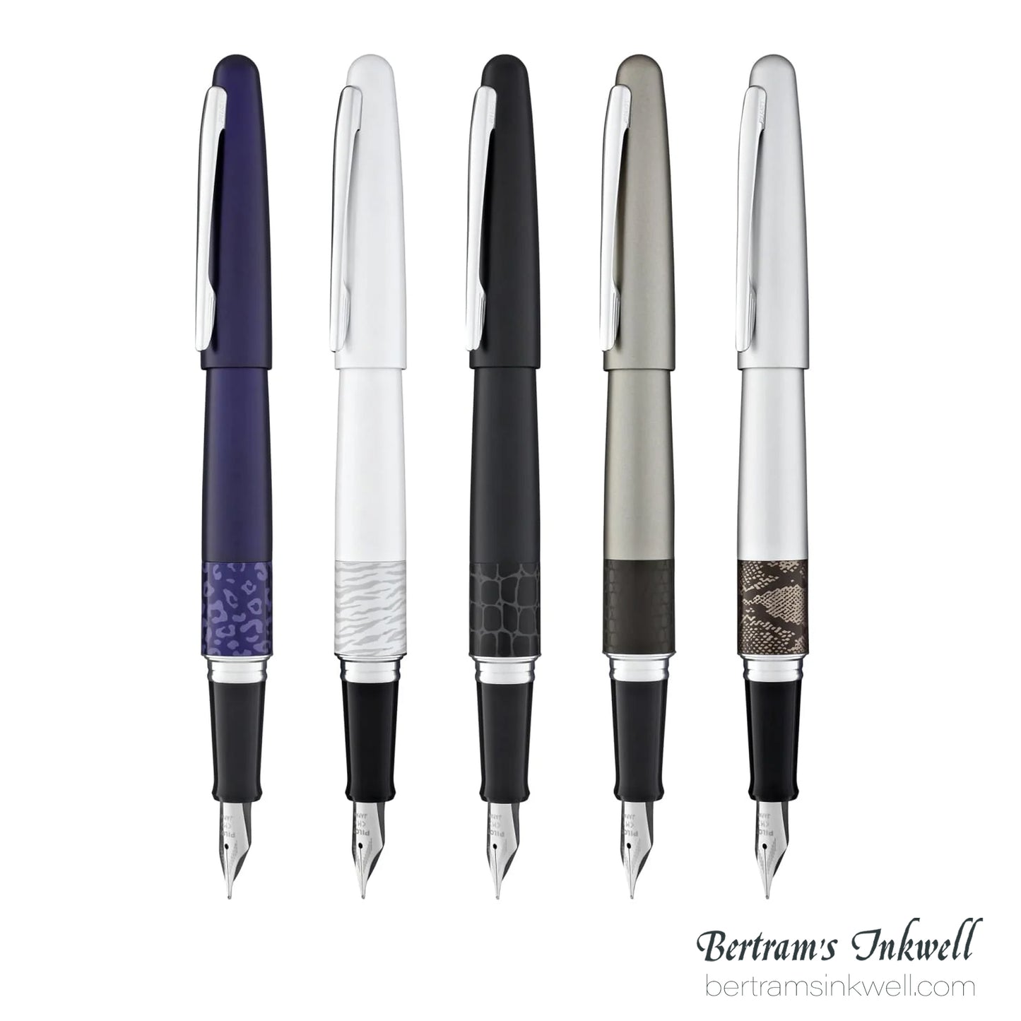 Pilot Metropolitan Animal with Lizard Matte Bronze Pattern Fountain Pen