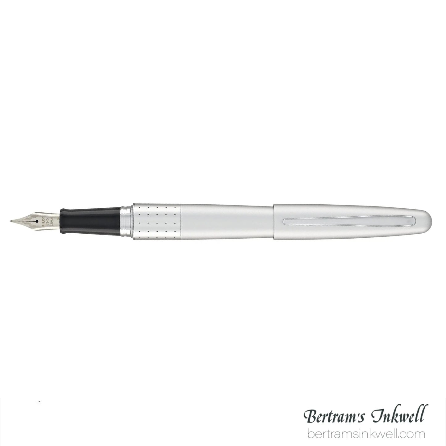 Pilot Metropolitan Silver with Dot Pattern Fountain Pen
