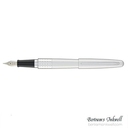 Pilot Metropolitan Silver with Dot Pattern Fountain Pen