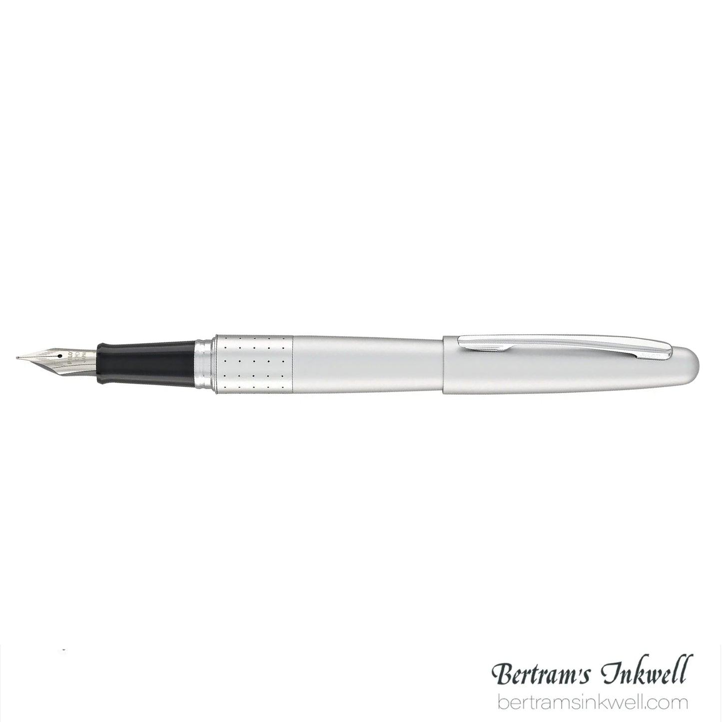 Pilot Metropolitan Silver with Dot Pattern Fountain Pen