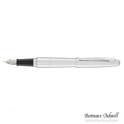 Pilot Metropolitan Silver with Dot Pattern Fountain Pen