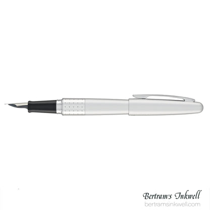 Pilot Metropolitan Silver with Dot Pattern Fountain Pen
