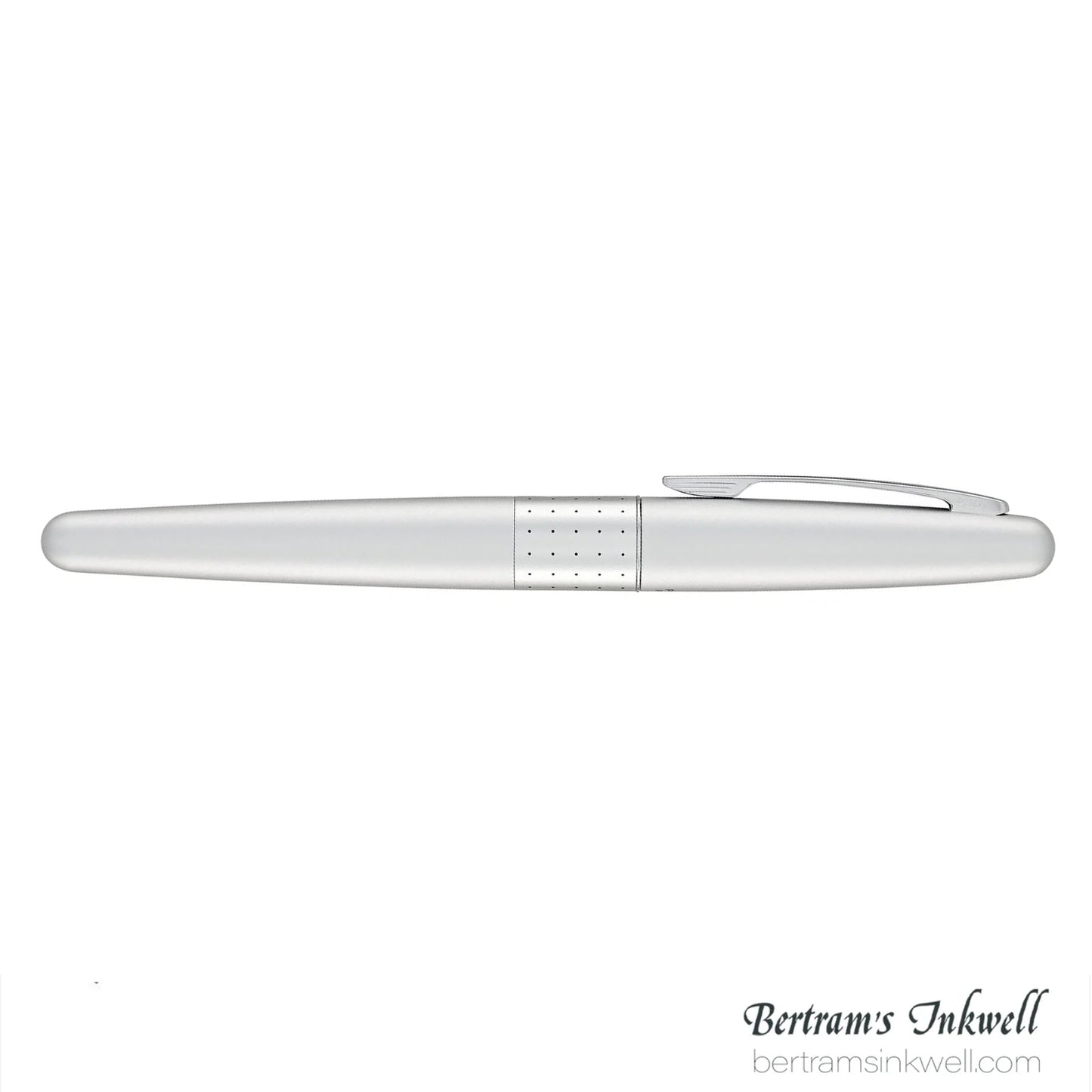 Pilot Metropolitan Silver with Dot Pattern Fountain Pen