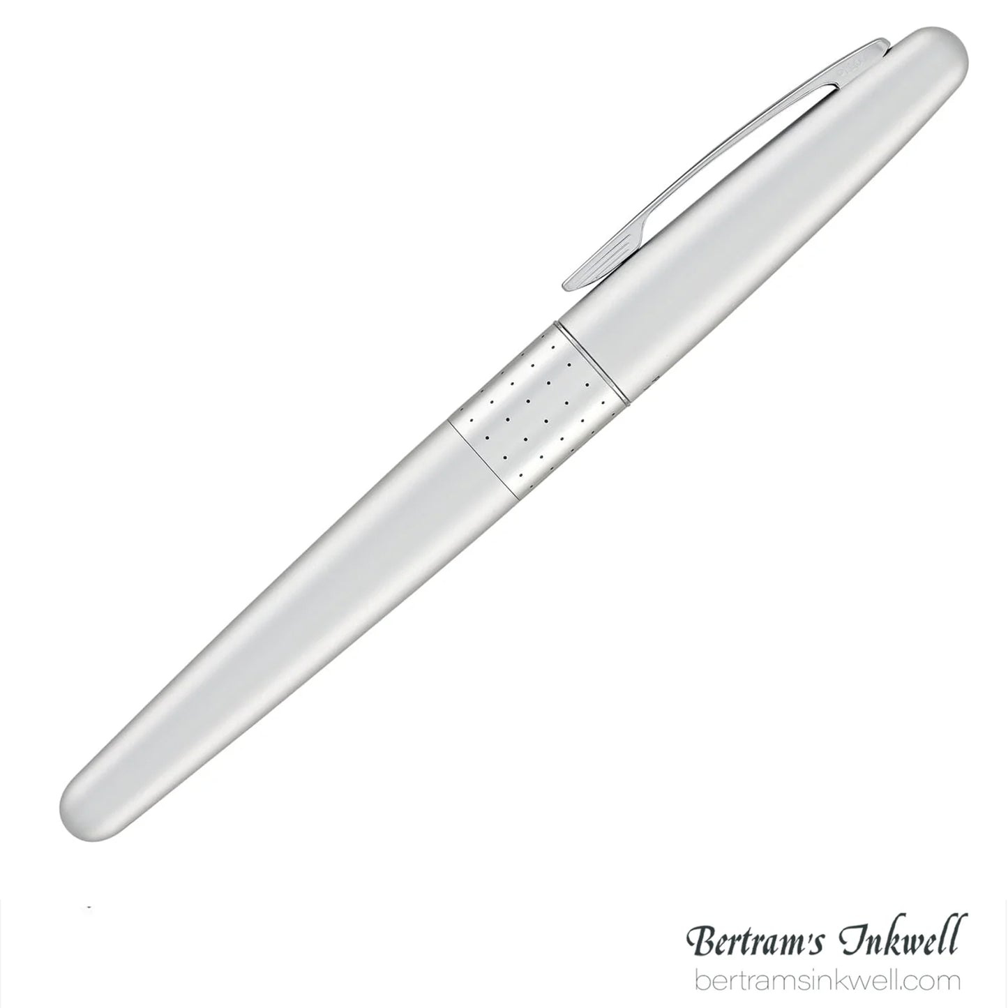 Pilot Metropolitan Silver with Dot Pattern Fountain Pen