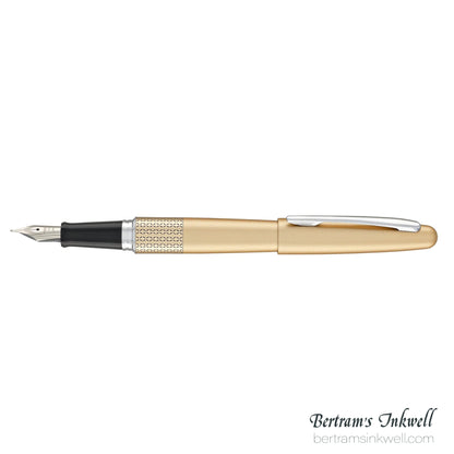 Pilot Metropolitan Gold with Zig Zag Pattern Fountain Pen