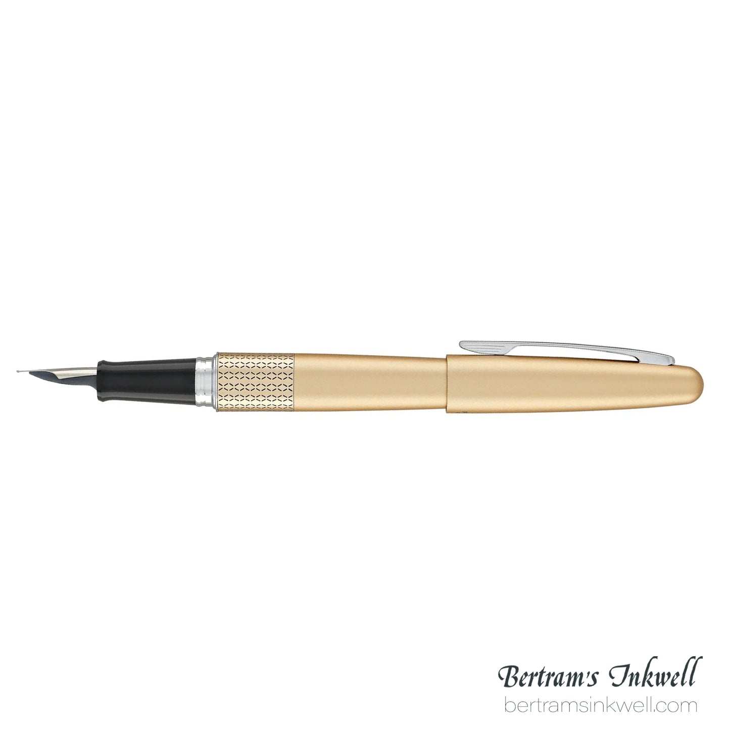 Pilot Metropolitan Gold with Zig Zag Pattern Fountain Pen