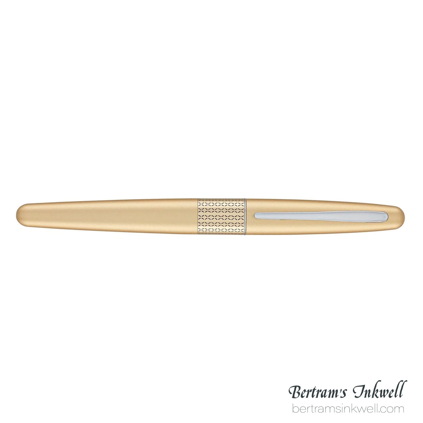 Pilot Metropolitan Gold with Zig Zag Pattern Fountain Pen