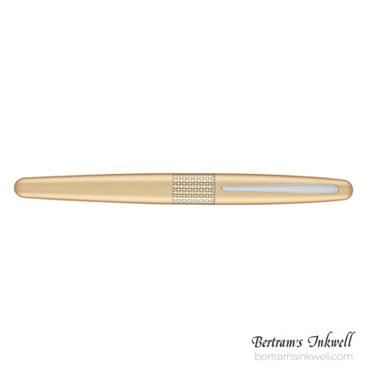 Pilot Metropolitan Gold with Zig Zag Pattern Fountain Pen
