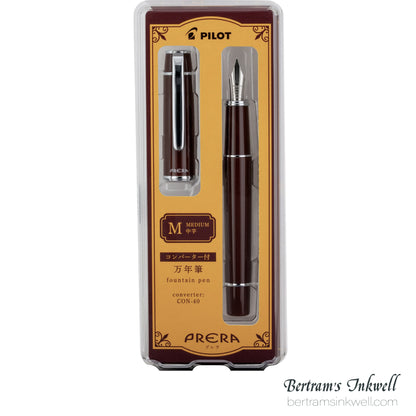 Pilot Prera Cinnamon Brown Fountain Pen