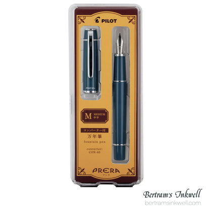 Pilot Prera Empress Teal Fountain Pen