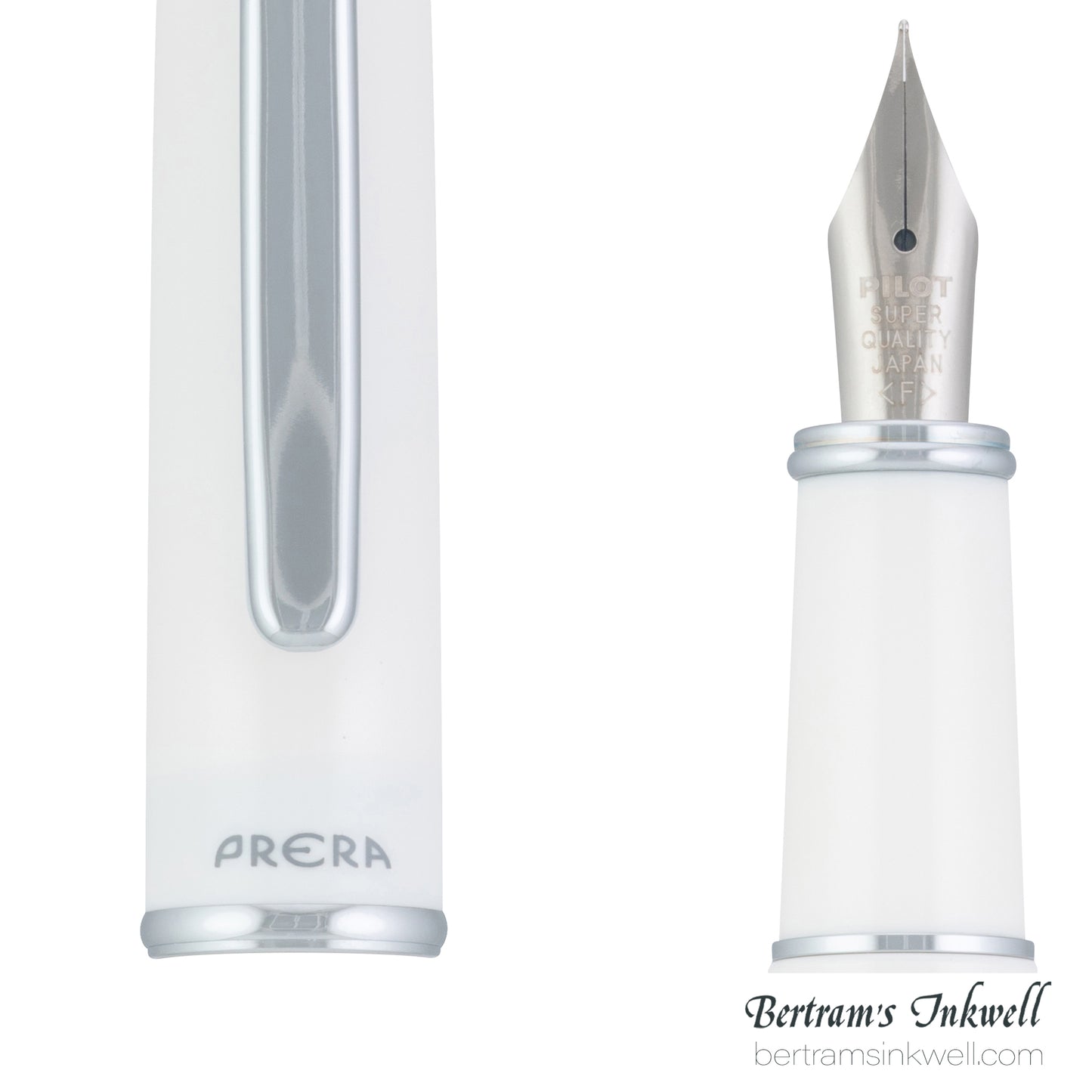 Pilot Prera Porcelain White Fountain Pen