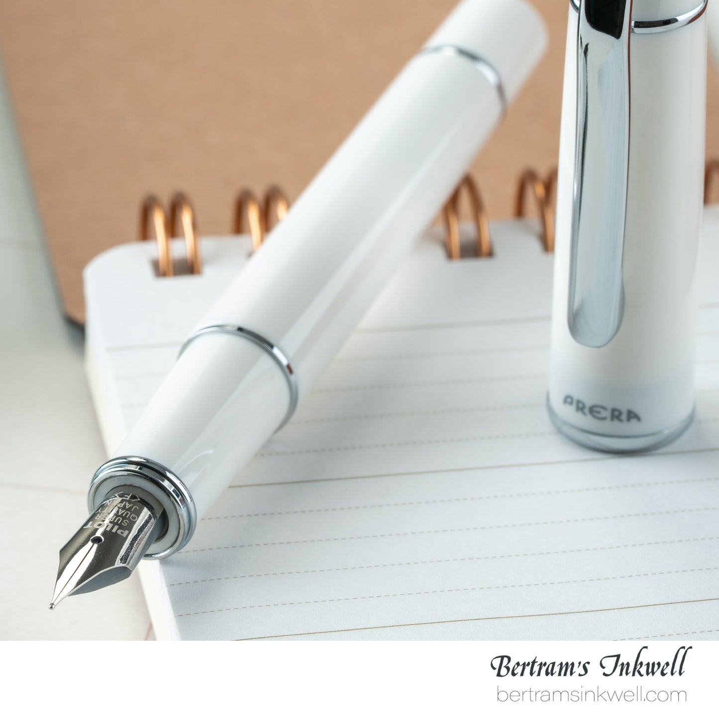 Pilot Prera Porcelain White Fountain Pen