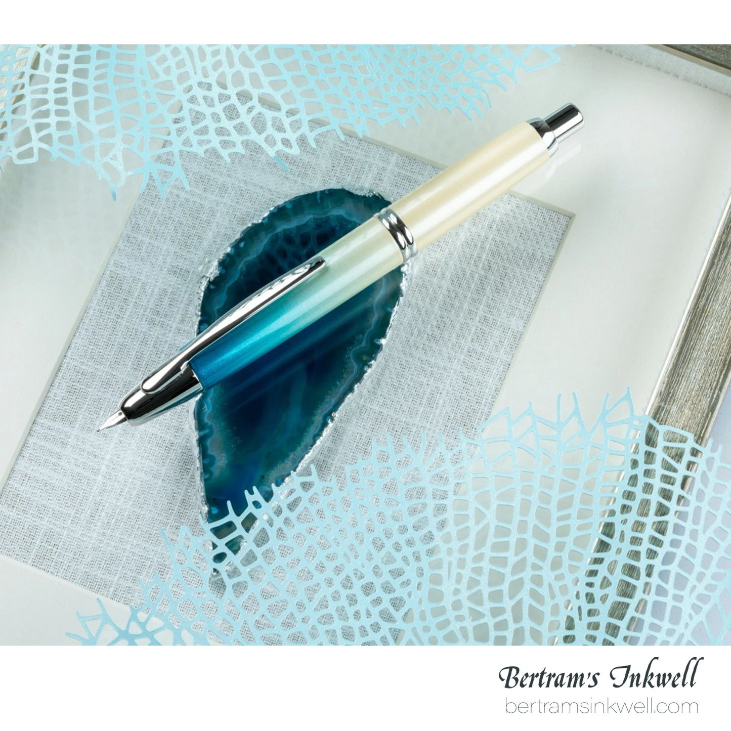 Pilot Vanishing Point 2024 Limited Edition Seashore Fountain Pen USED