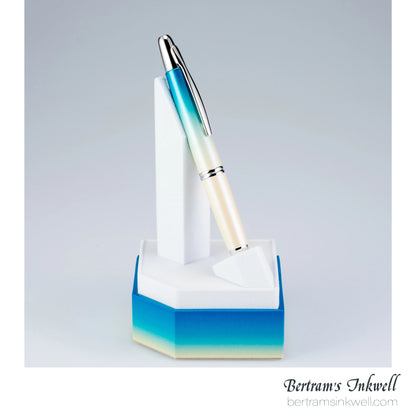 Pilot Vanishing Point 2024 Limited Edition Seashore Fountain Pen USED