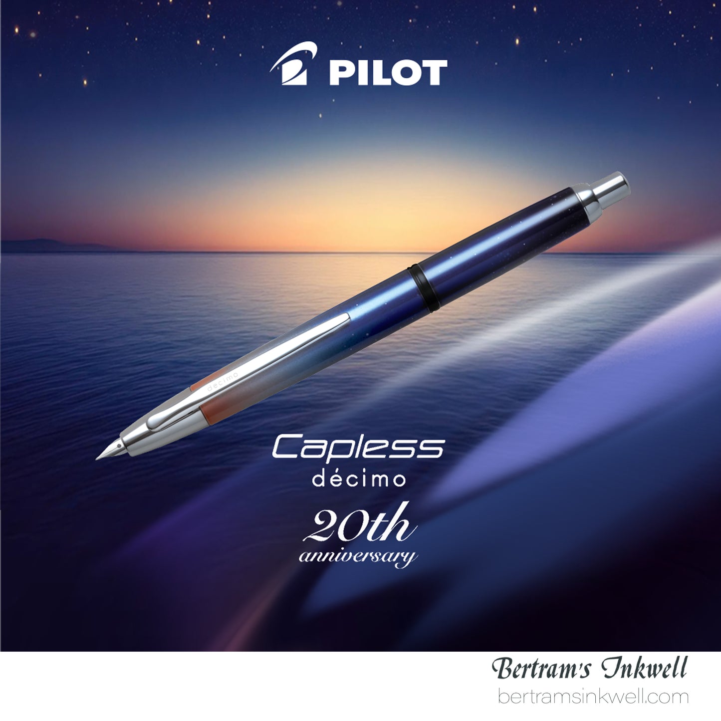 Pilot Vanishing Point Décimo 20th Anniversary Limited Edition Fountain Pen