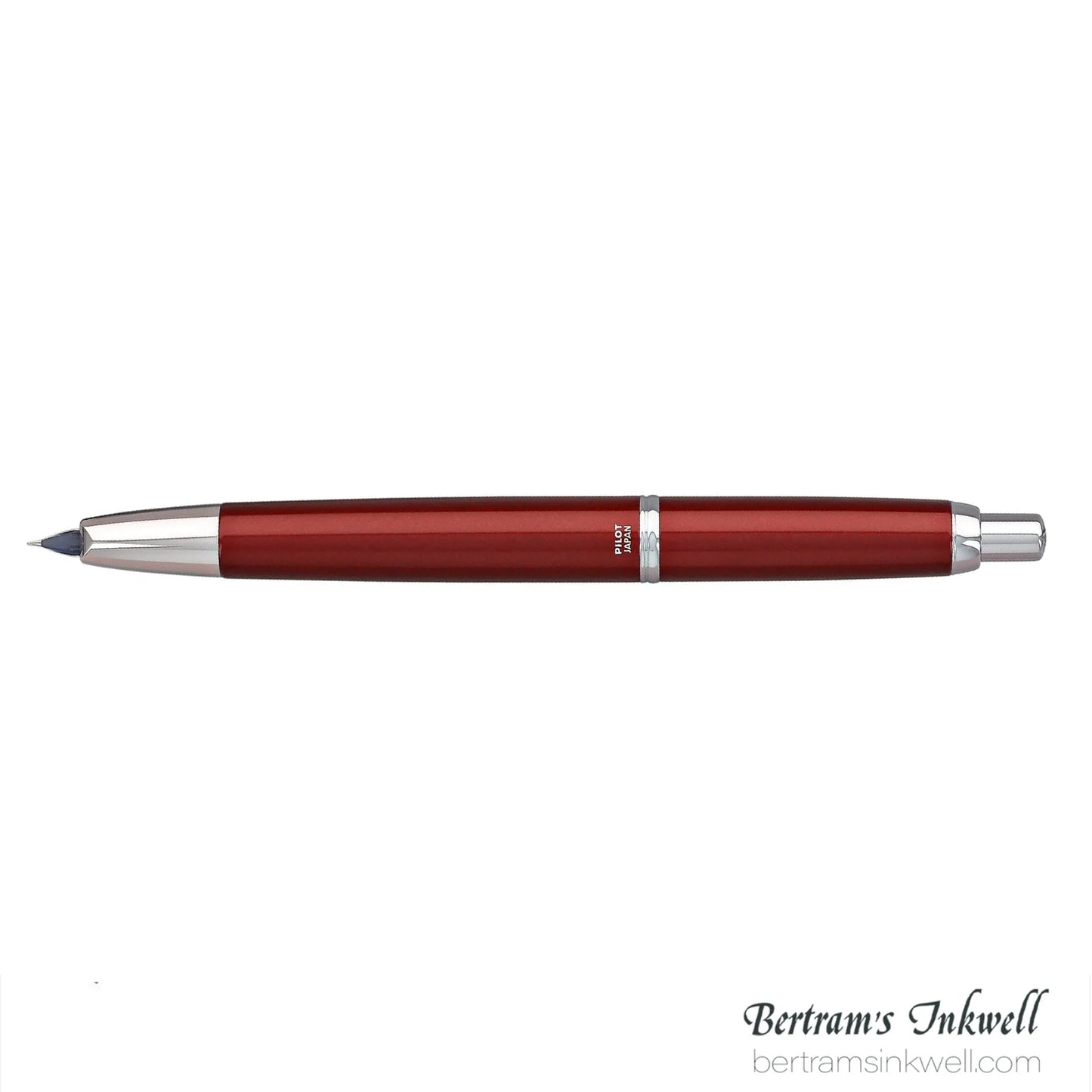 Pilot Vanishing Point Decimo Burgundy Fountain Pen