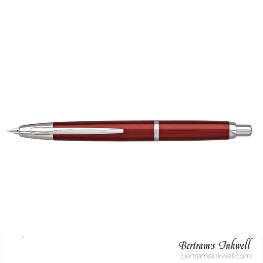Pilot Vanishing Point Decimo Burgundy Fountain Pen