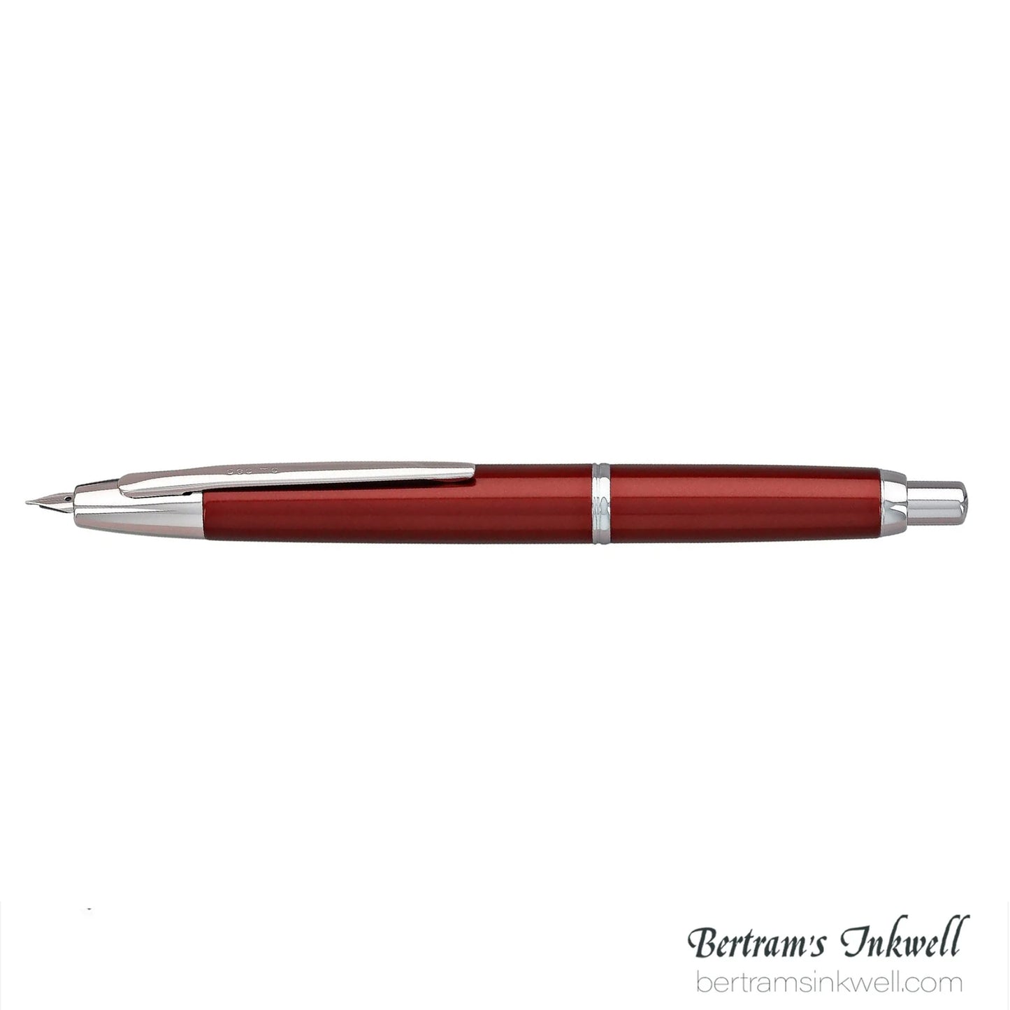 Pilot Vanishing Point Decimo Burgundy Fountain Pen
