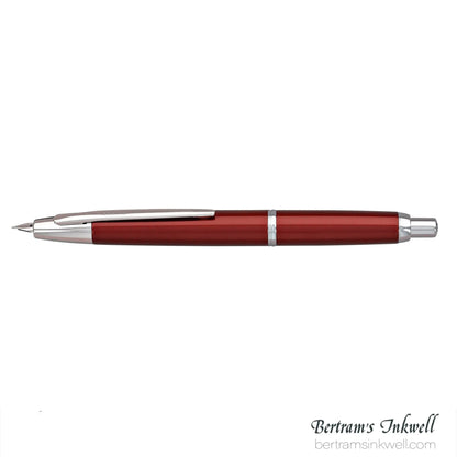 Pilot Vanishing Point Decimo Burgundy Fountain Pen