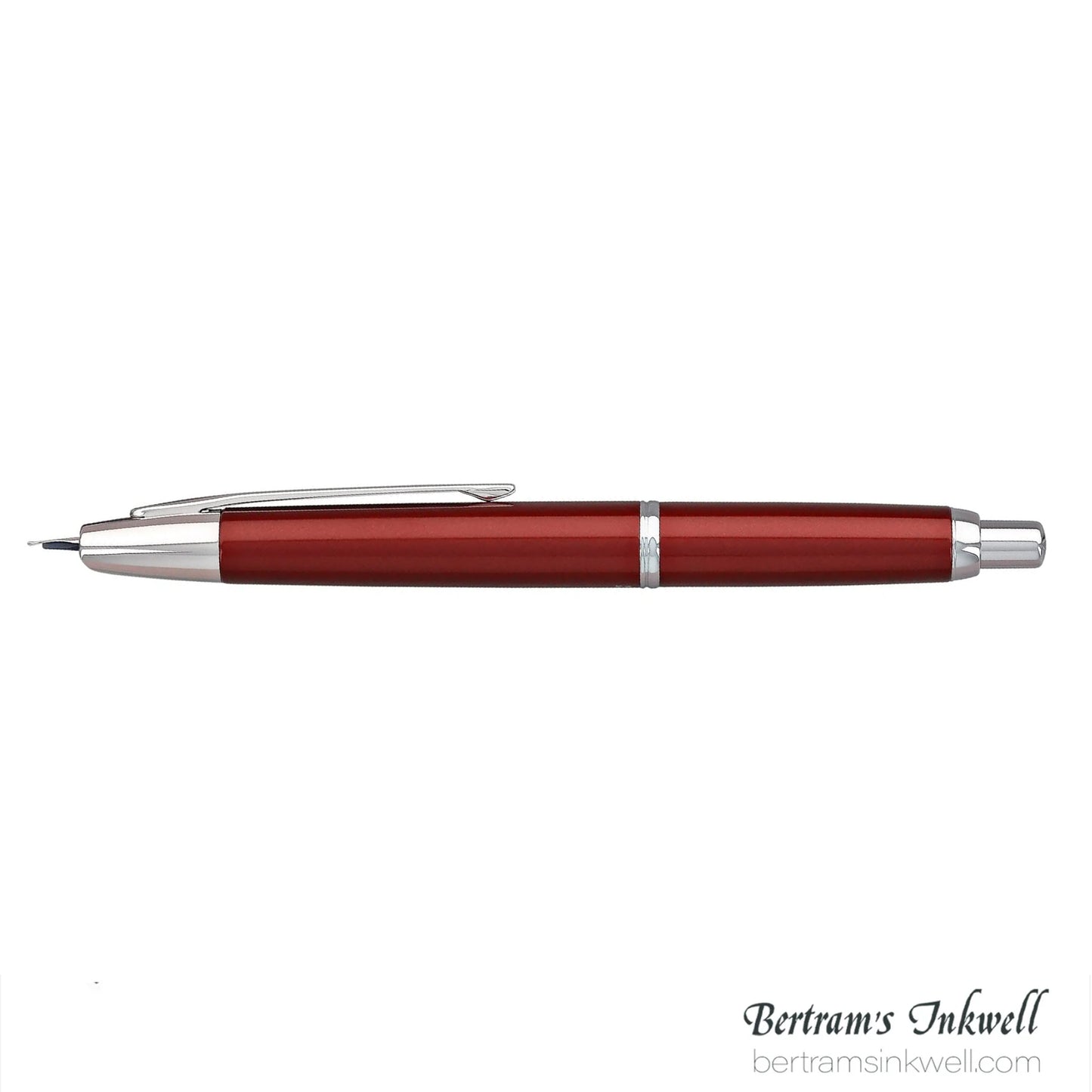 Pilot Vanishing Point Decimo Burgundy Fountain Pen