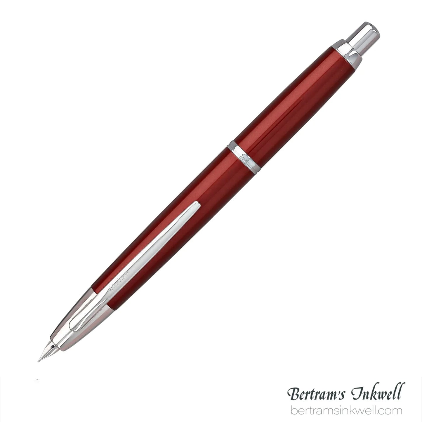 Pilot Vanishing Point Decimo Burgundy Fountain Pen
