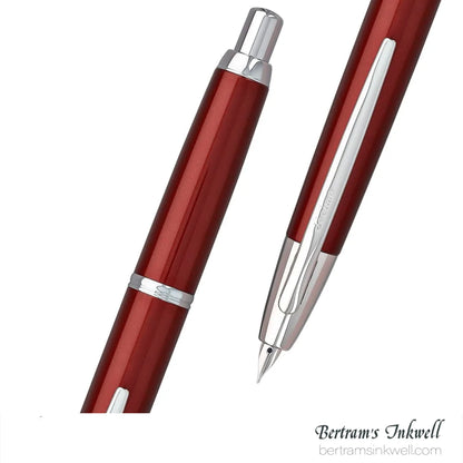 Pilot Vanishing Point Decimo Burgundy Fountain Pen